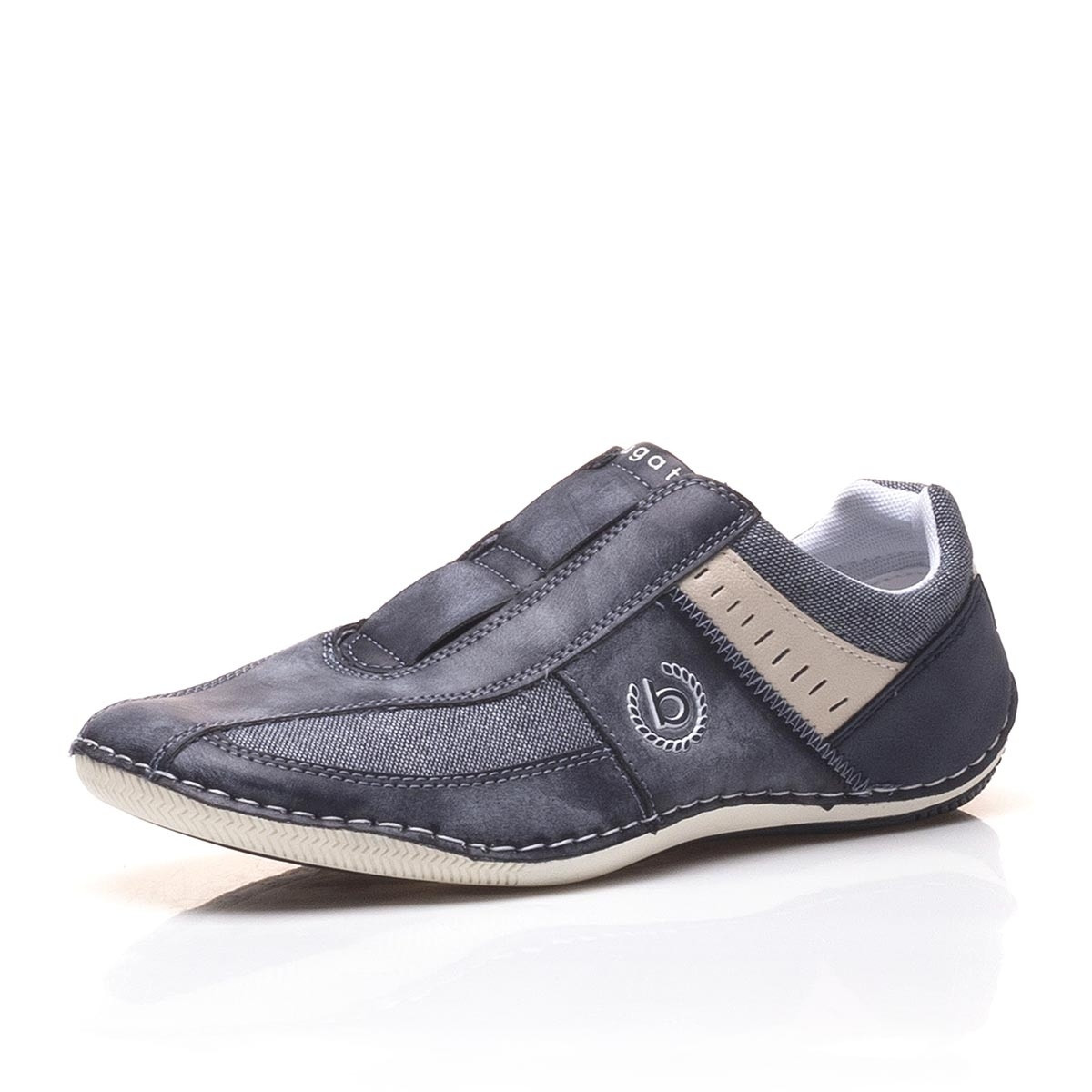 detail Pánské mokasíny BUGATTI 321-48067-5000-4000 BLUE S0