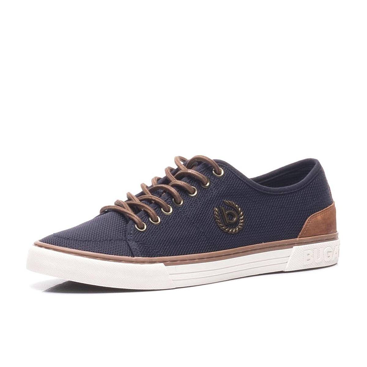 detail Pánské polobotky BUGATTI 321-72001-6950-4163 DARK BLUE / COGNAC S0