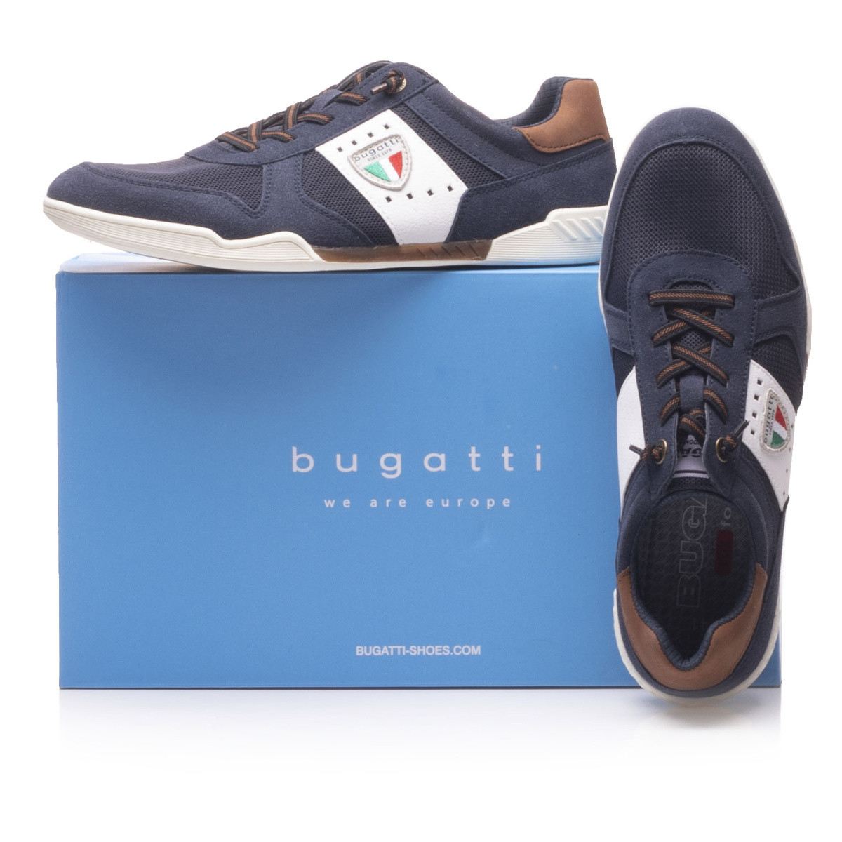 detail Pánské polobotky BUGATTI 321-92601-5400-4100 DARK BLUE S0