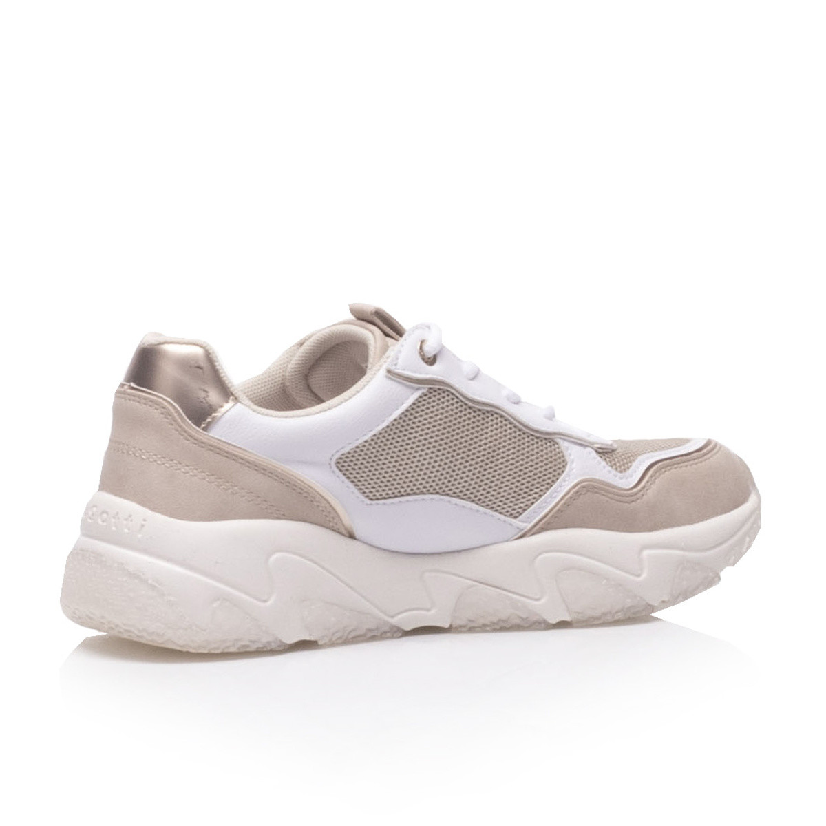 detail Dámské tenisky BUGATTI 431-84601-5559-5220 BEIGE / WHITE S0
