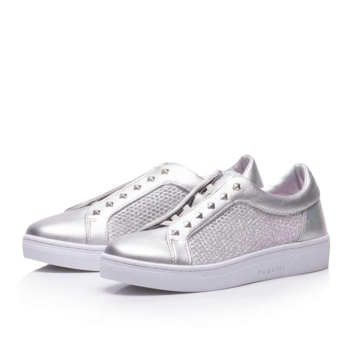 detail Dámské tenisky BUGATTI 431-87760-5069-1390 SILVER / METALLICS S0