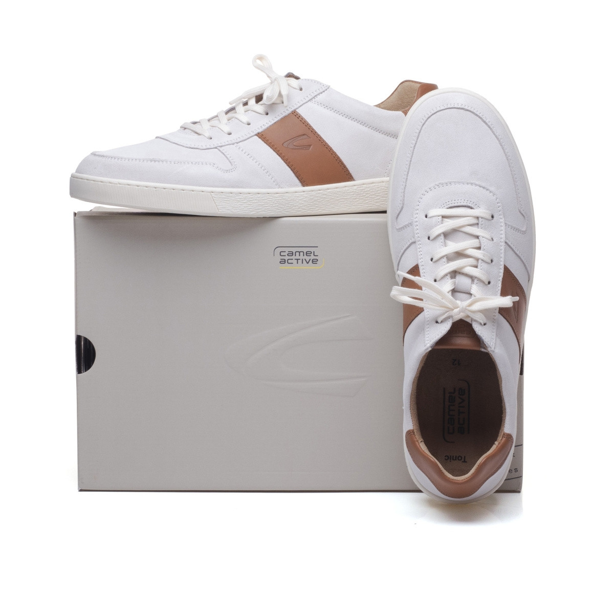 detail Pánské polobotky CAMEL ACTIVE 537.12.08 OFF-WHITE/NATURE S0