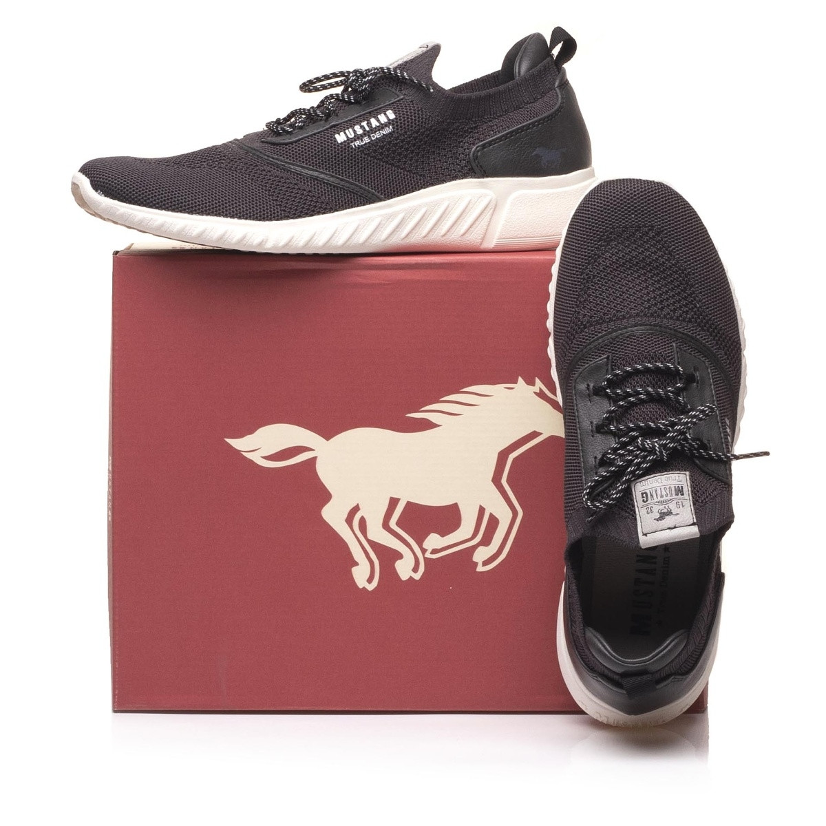 detail Dámské tenisky MUSTANG 1315306-9 SCHWARZ S0