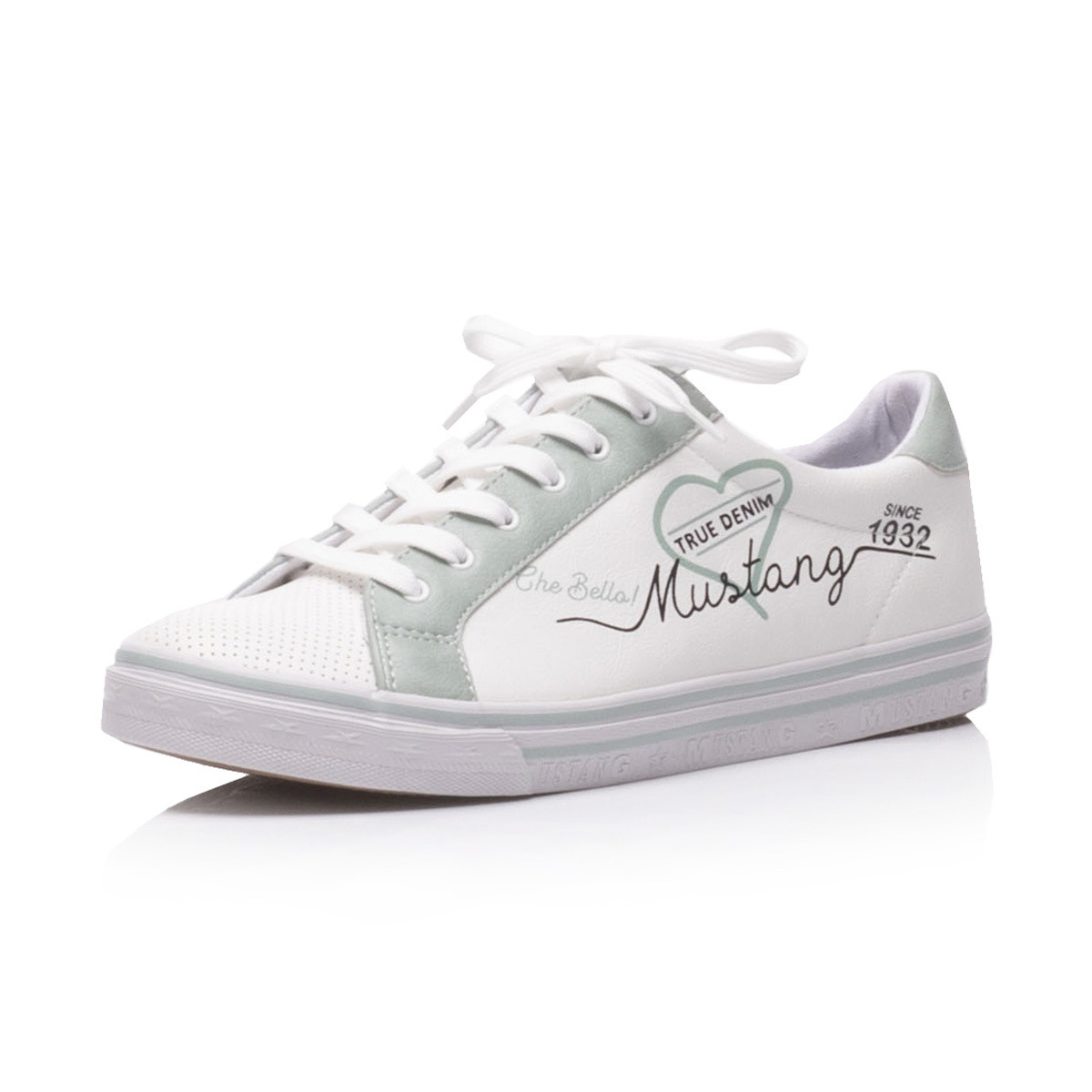 detail Dámské tenisky MUSTANG MUS-1018629-S0 bílá
