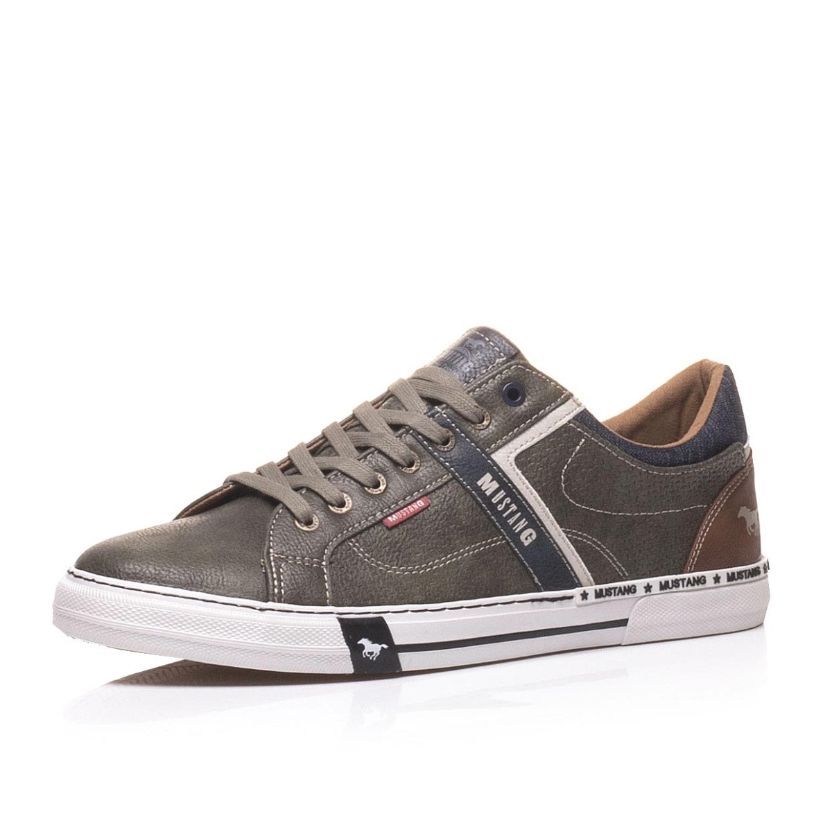 detail Pánské tenisky MUSTANG 4146303-700 DUNKELGRÜN S0