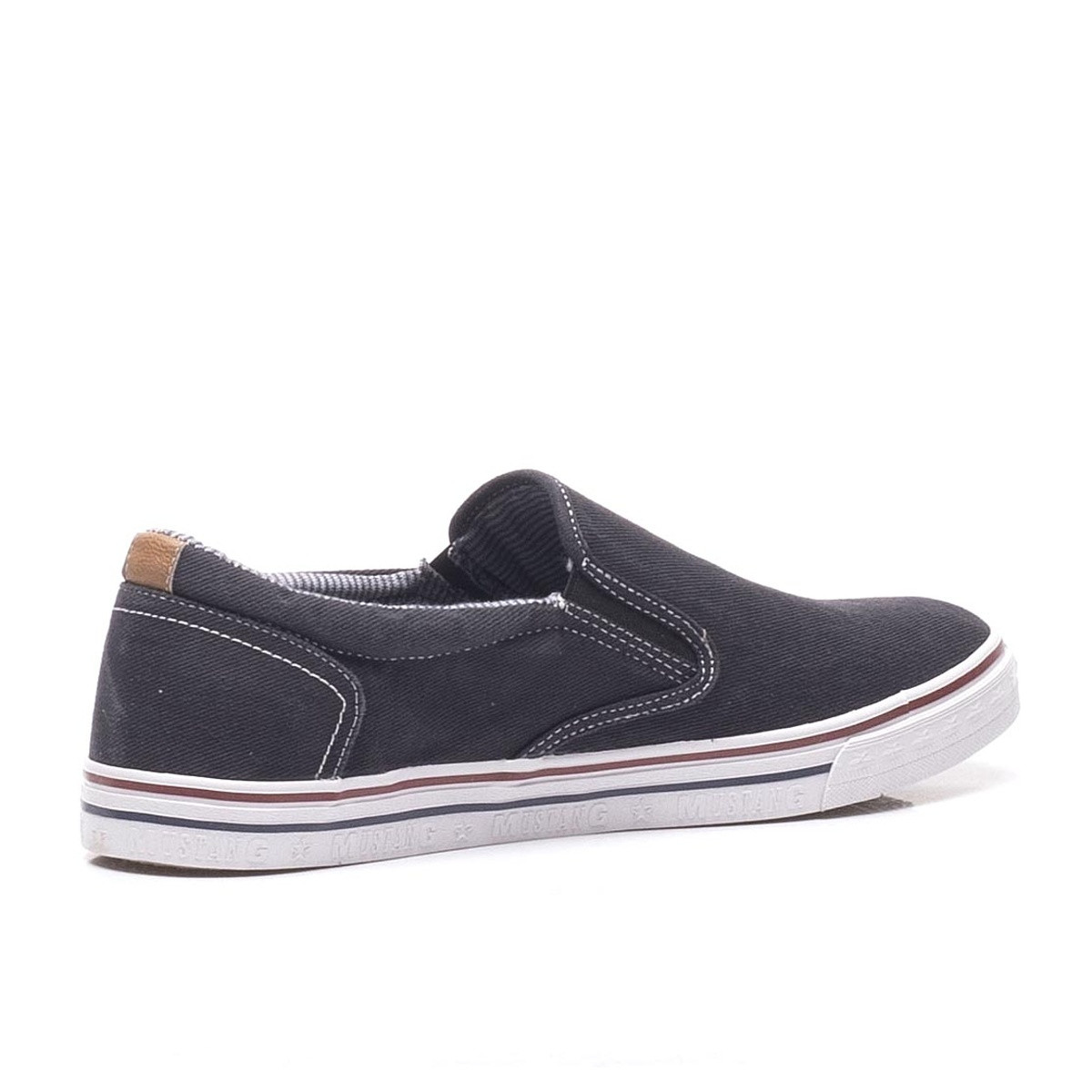 detail Pánské mokasíny MUSTANG MUS-1018655-S0 černá