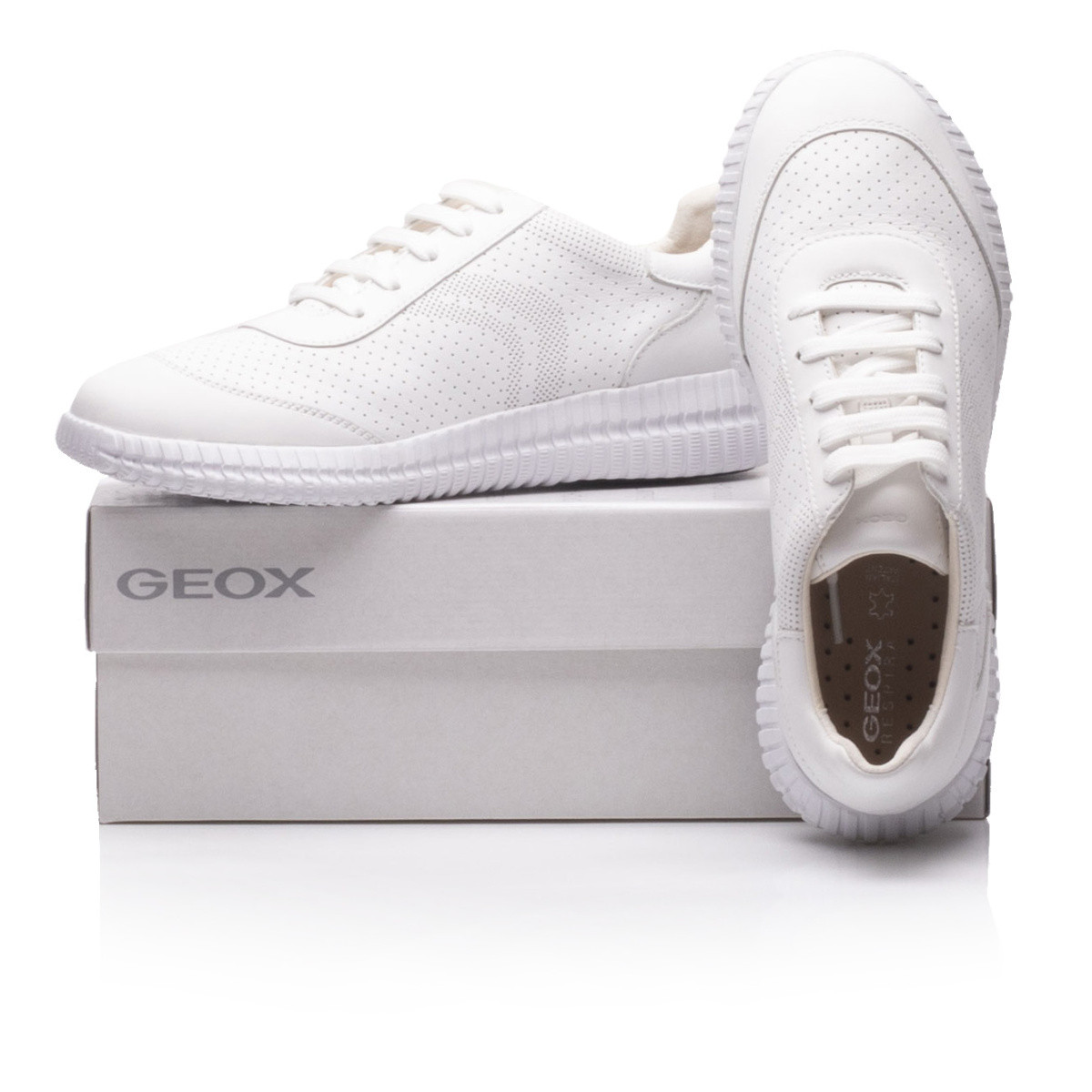 detail Dámské tenisky GEOX D02GAC-C1000 WHITE S0
