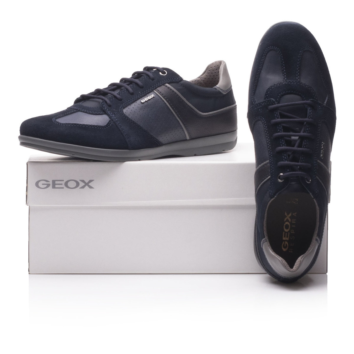 detail Pánské tenisky GEOX U027VB-C4002 NAVY S0