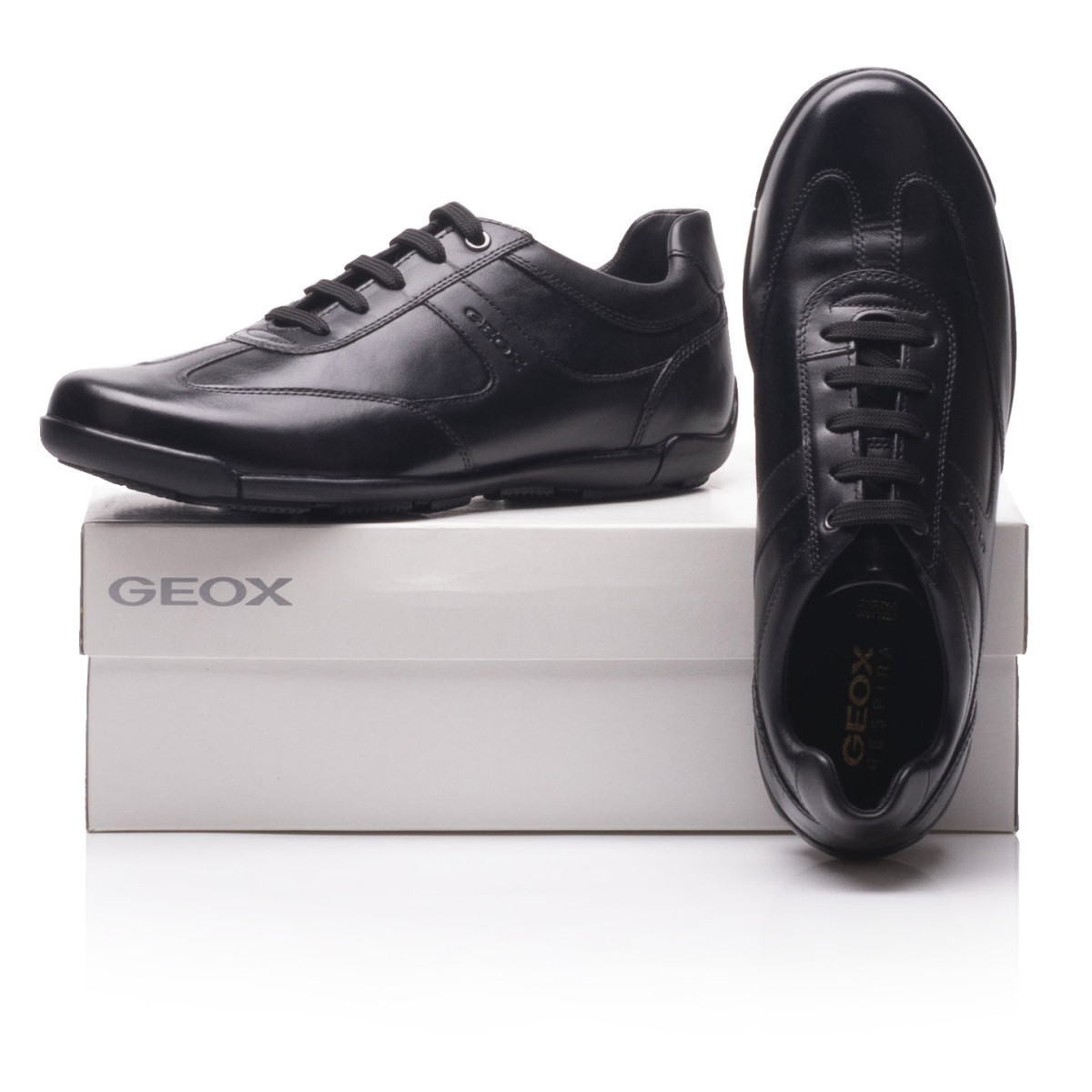 detail Pánské tenisky GEOX U023BA-C9999 BLACK S0