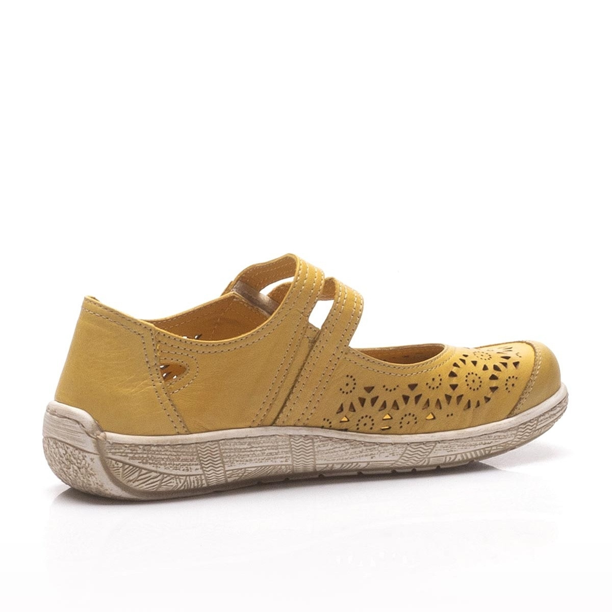 detail Dámské polobotky IBERIUS 079-AV7434 12 583 YELLOW S0