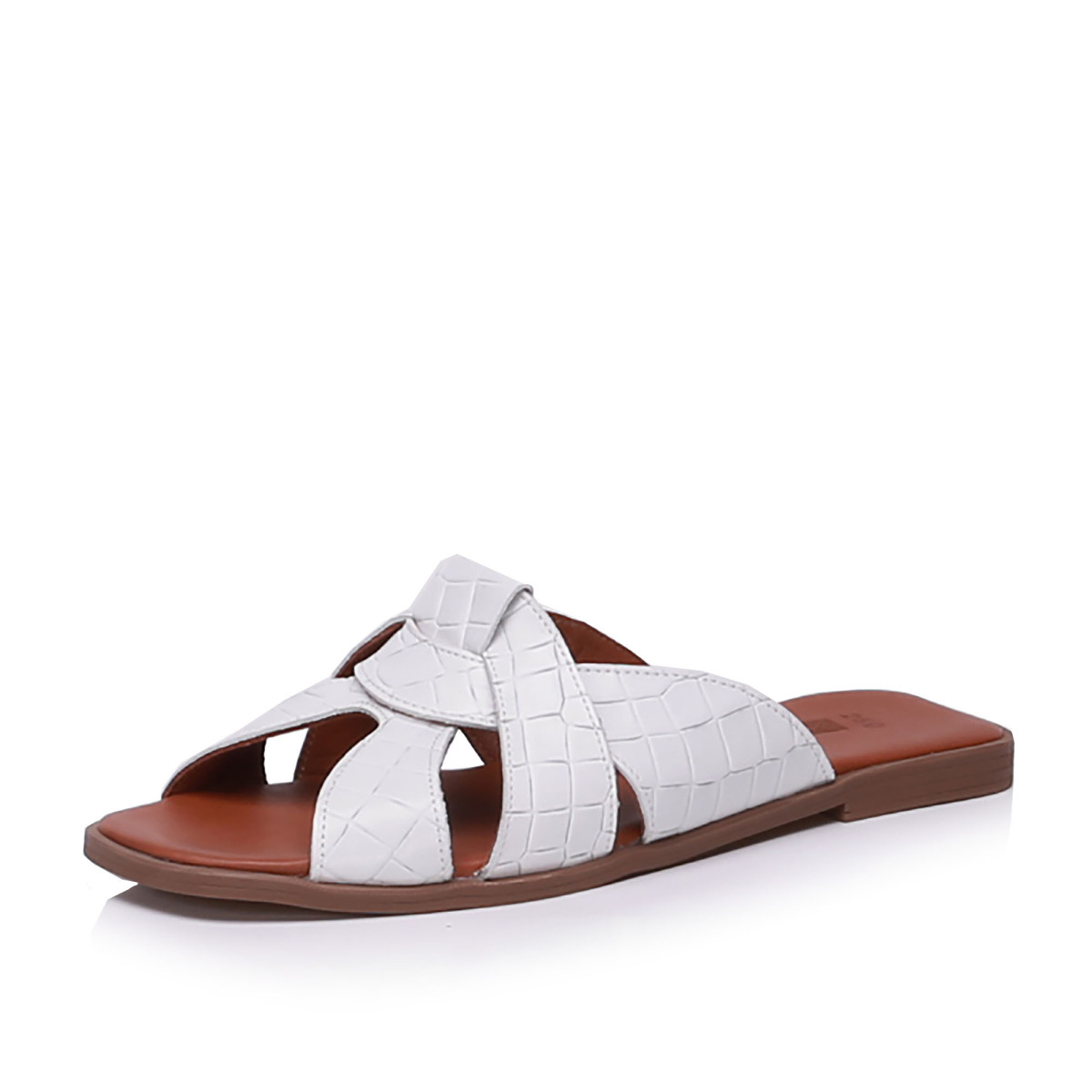 detail Dámské nazouváky CARINII B6018-187 bílá S0