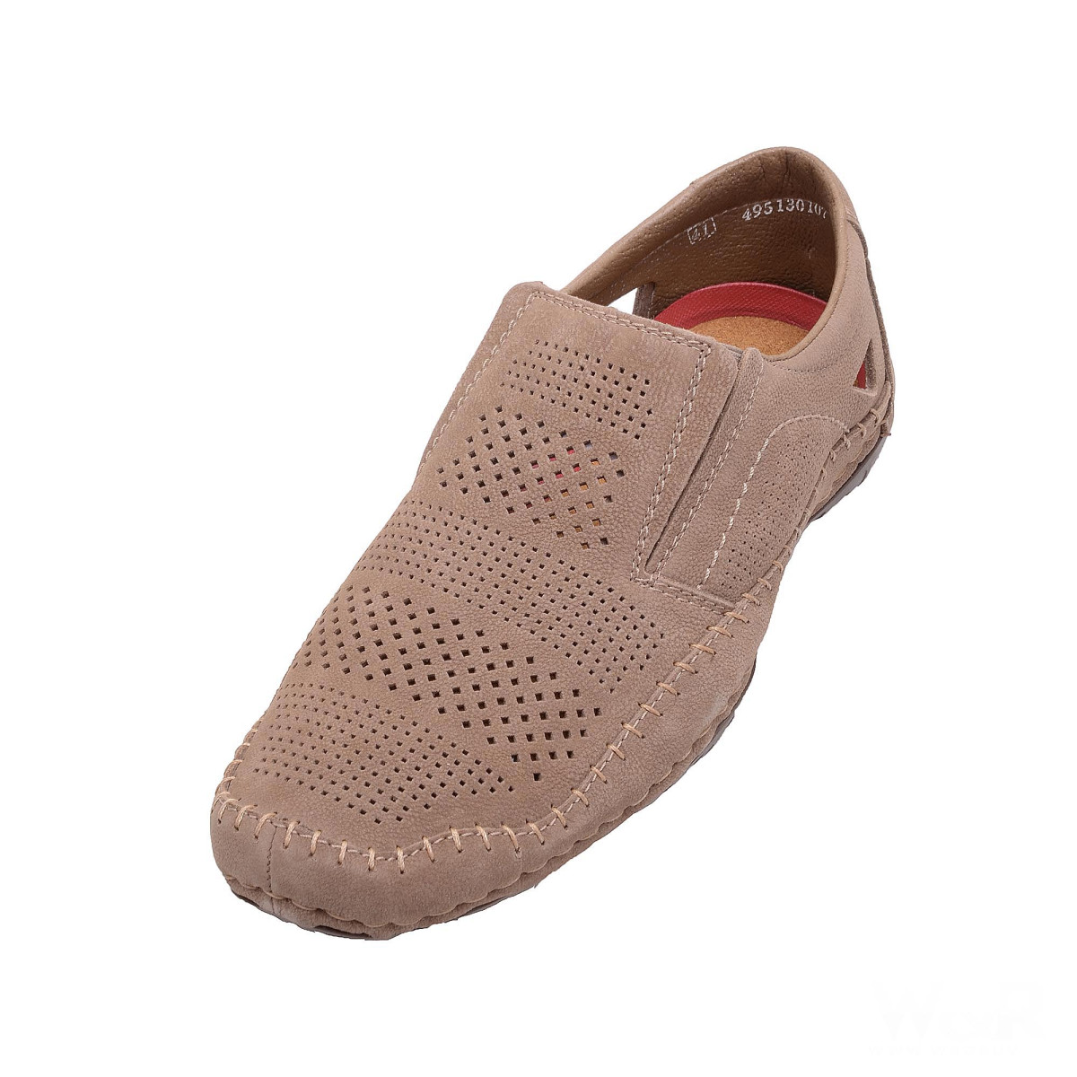 detail Pánská obuv RIEKER 06397/64 BEIGE F/S 15