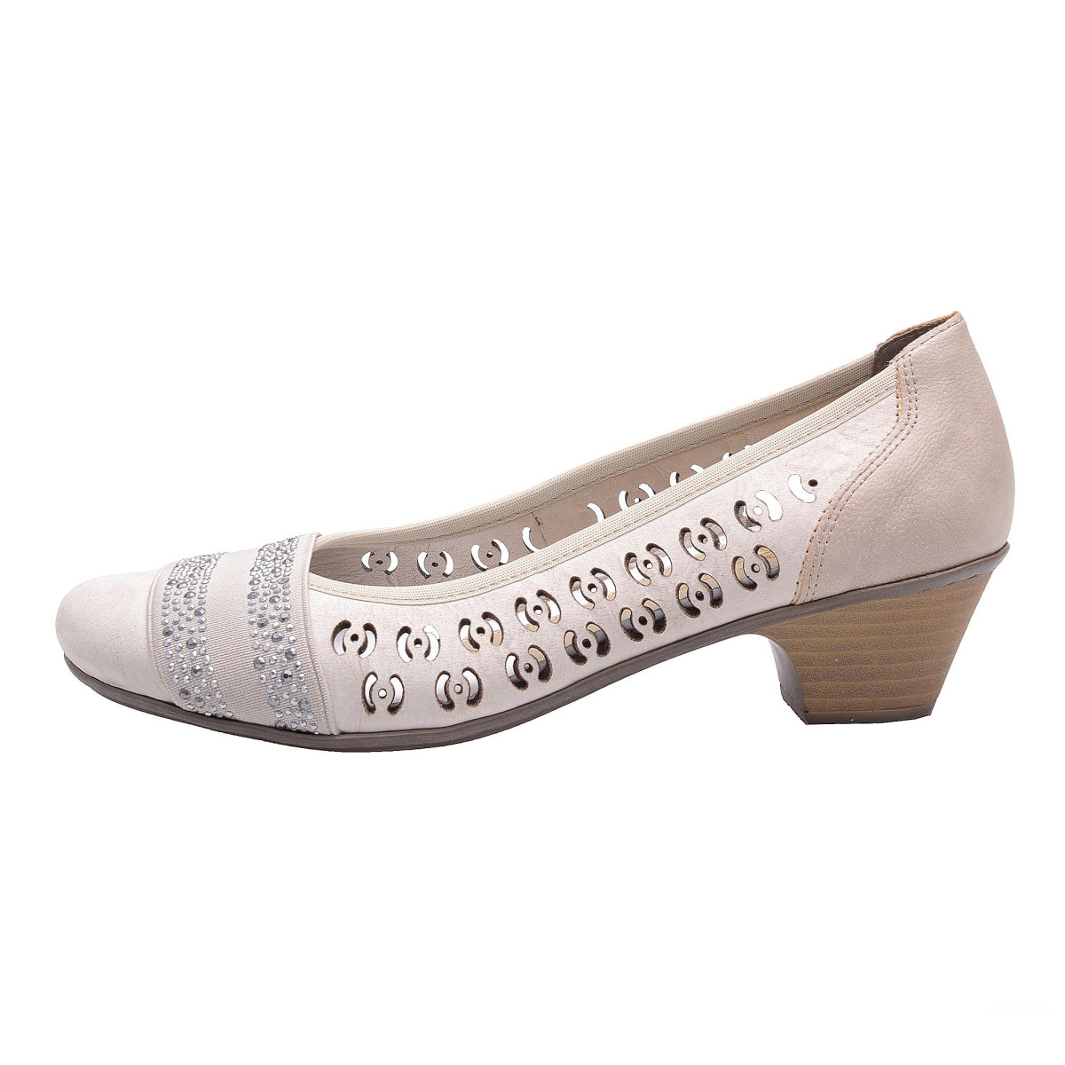 detail Dámská obuv RIEKER 42376/60 BEIGE F/S 15