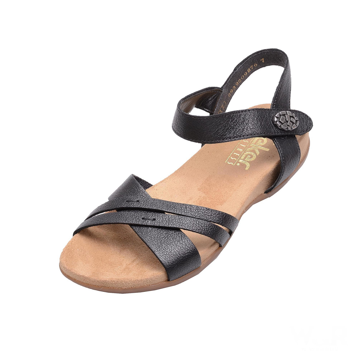 detail Dámská obuv RIEKER 60553/00 SCHWARZ F/S 15