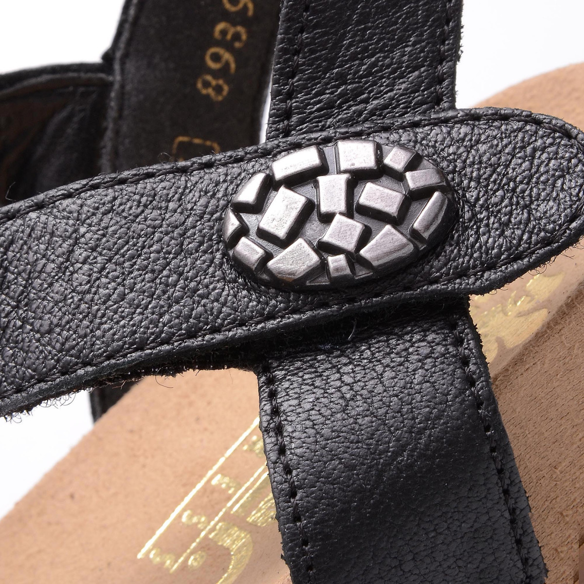 detail Dámská obuv RIEKER 60553/00 SCHWARZ F/S 15
