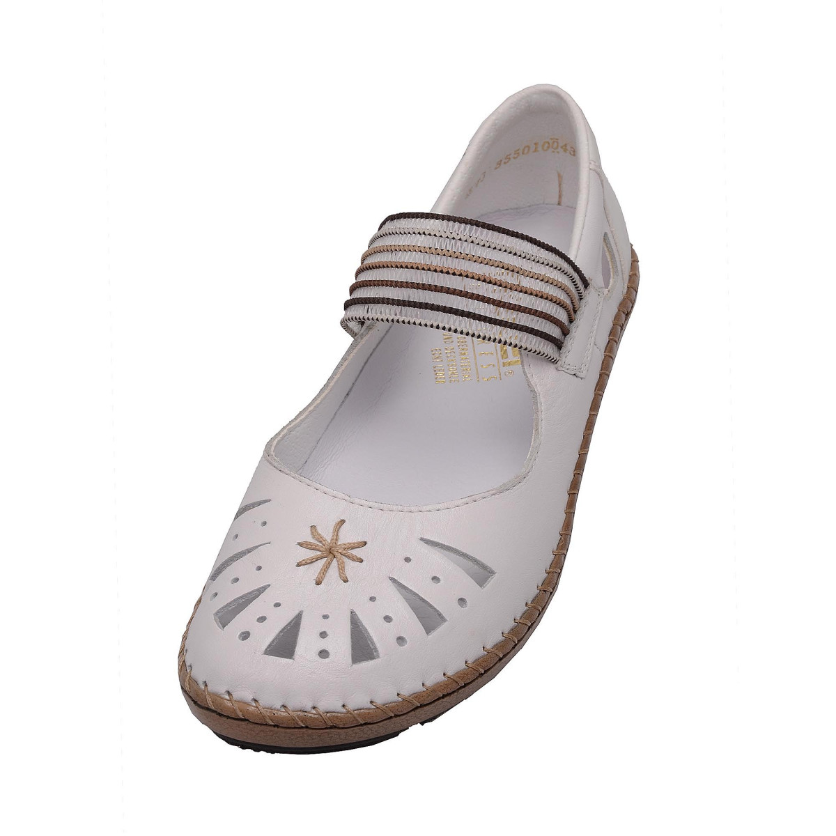 detail Dámská obuv RIEKER 44865/80 WEISS KOMBI F/S 16