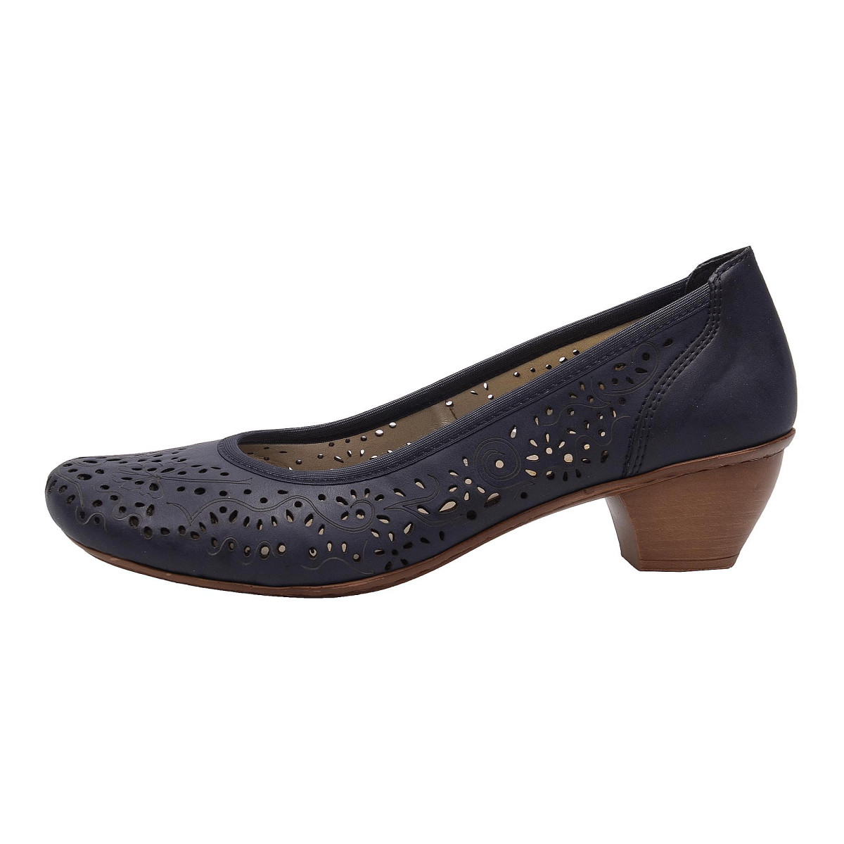 detail Dámská obuv RIEKER 47665/14 BLAU F/S 16