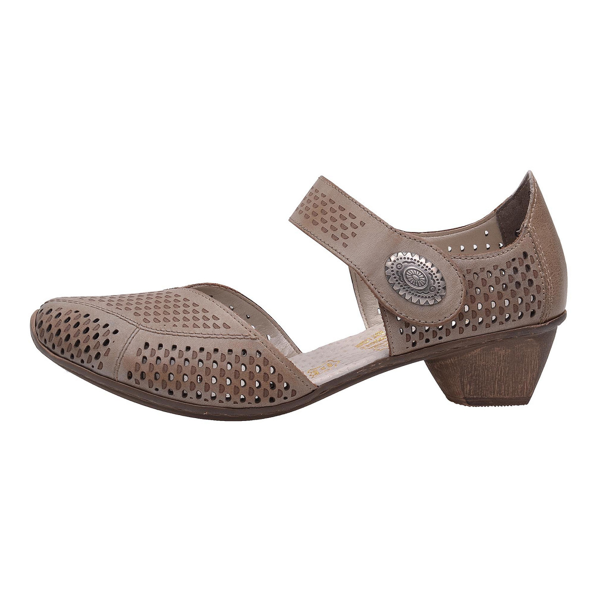 detail Dámská obuv RIEKER 49776/62 BEIGE F/S 16