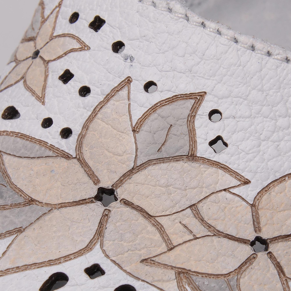 detail Dámská obuv RIEKER 53798/80 WEISS F/S 16