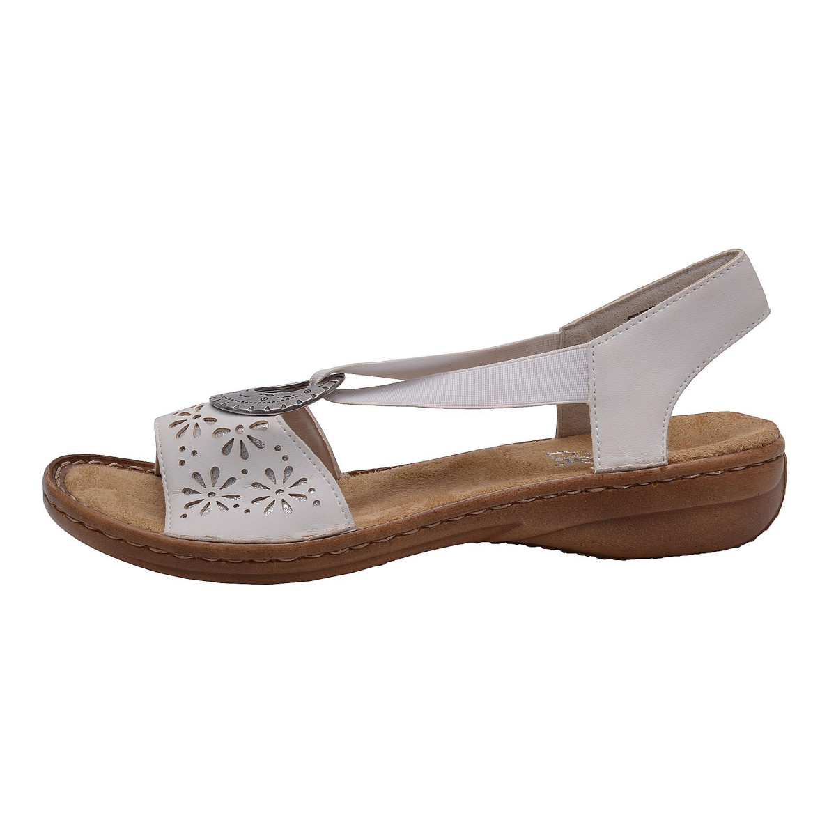 detail Dámská obuv RIEKER 60886/80 WEISS F/S 16