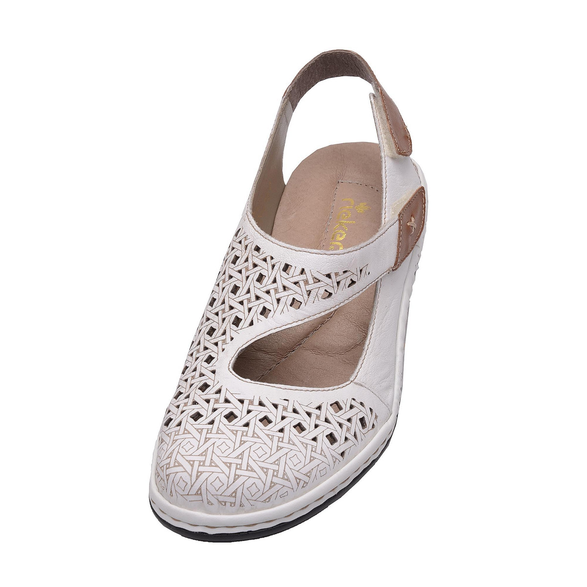 detail Dámská obuv RIEKER 66266/80 WEISS KOMBI F/S 16