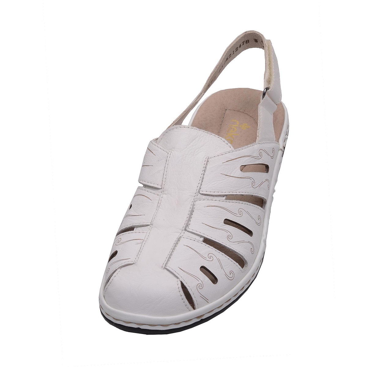 detail Dámská obuv RIEKER 66277/80 WEISS F/S 16