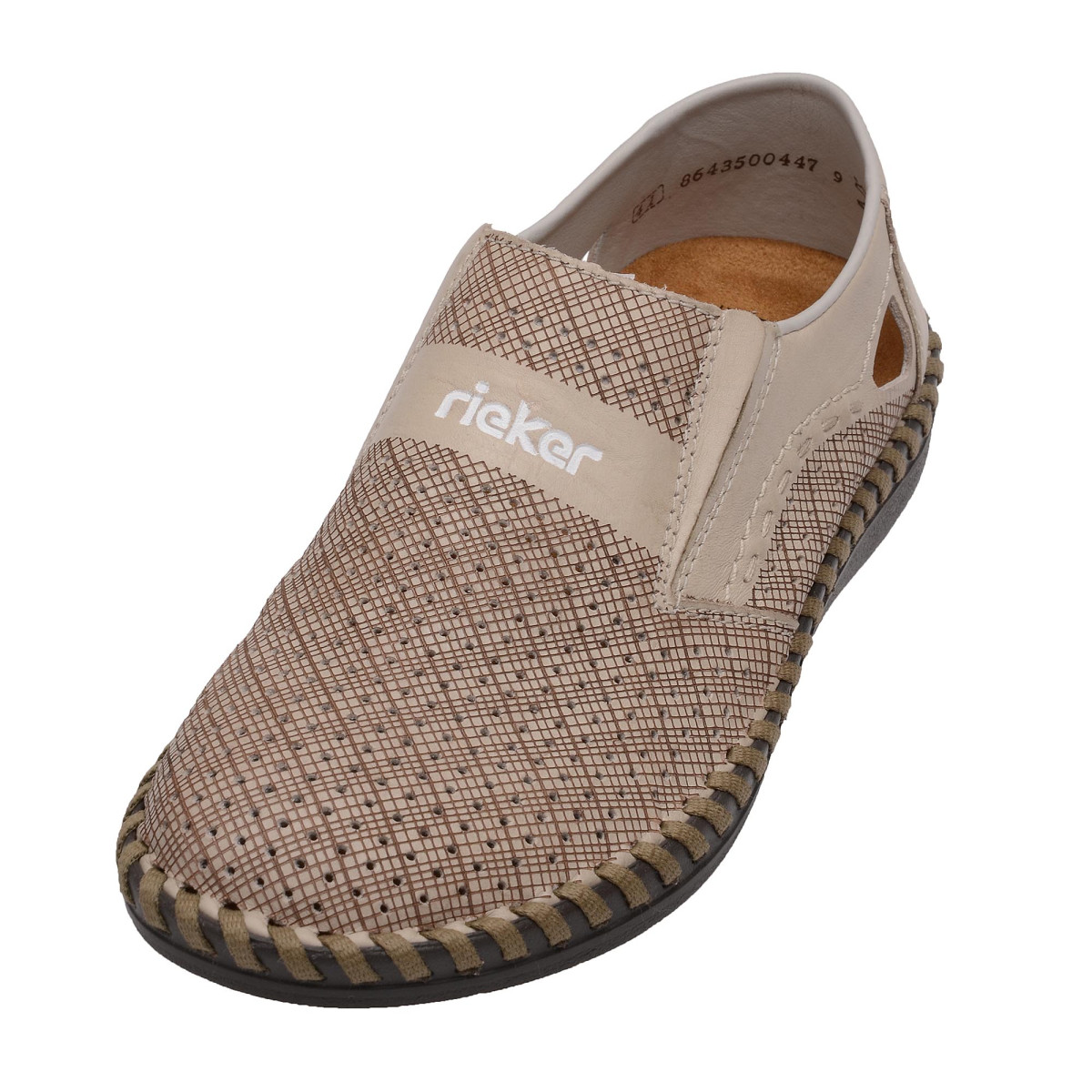 detail Pánská obuv RIEKER B2456/60 BEIGE F/S 7