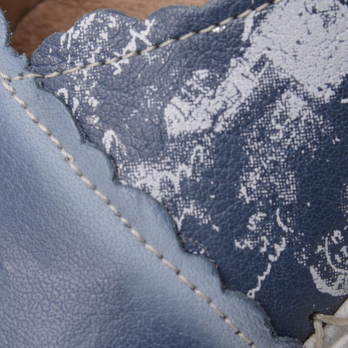 detail Dámská obuv RIEKER D1649/12 BLAU F/S 7