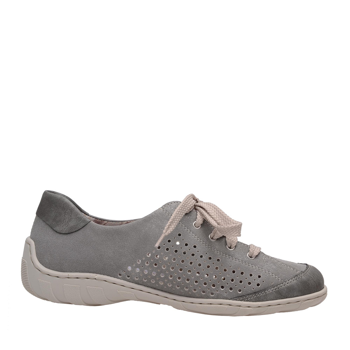 detail Dámská obuv RIEKER M3705/45 GRAU KOMBI F/S 7