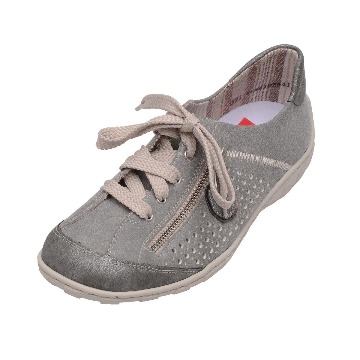 detail Dámská obuv RIEKER M3705/45 GRAU KOMBI F/S 7