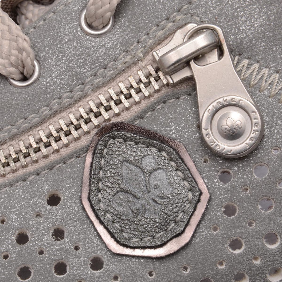 detail Dámská obuv RIEKER M3705/45 GRAU KOMBI F/S 7