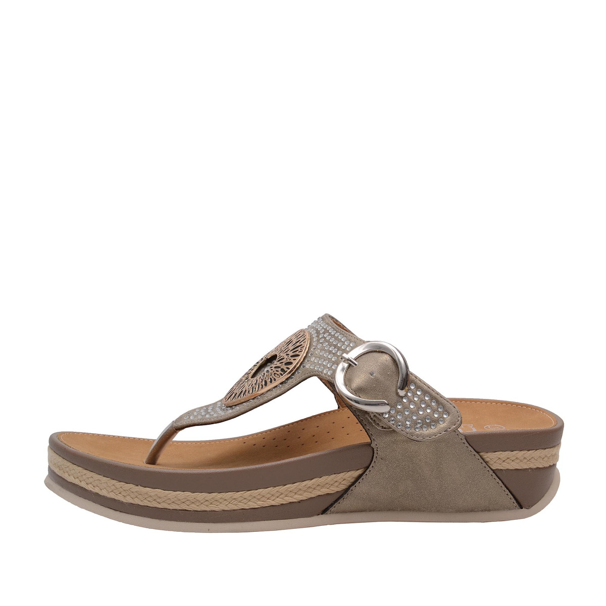 detail Dámská obuv RIEKER V1460/62 BEIGE F/S 7