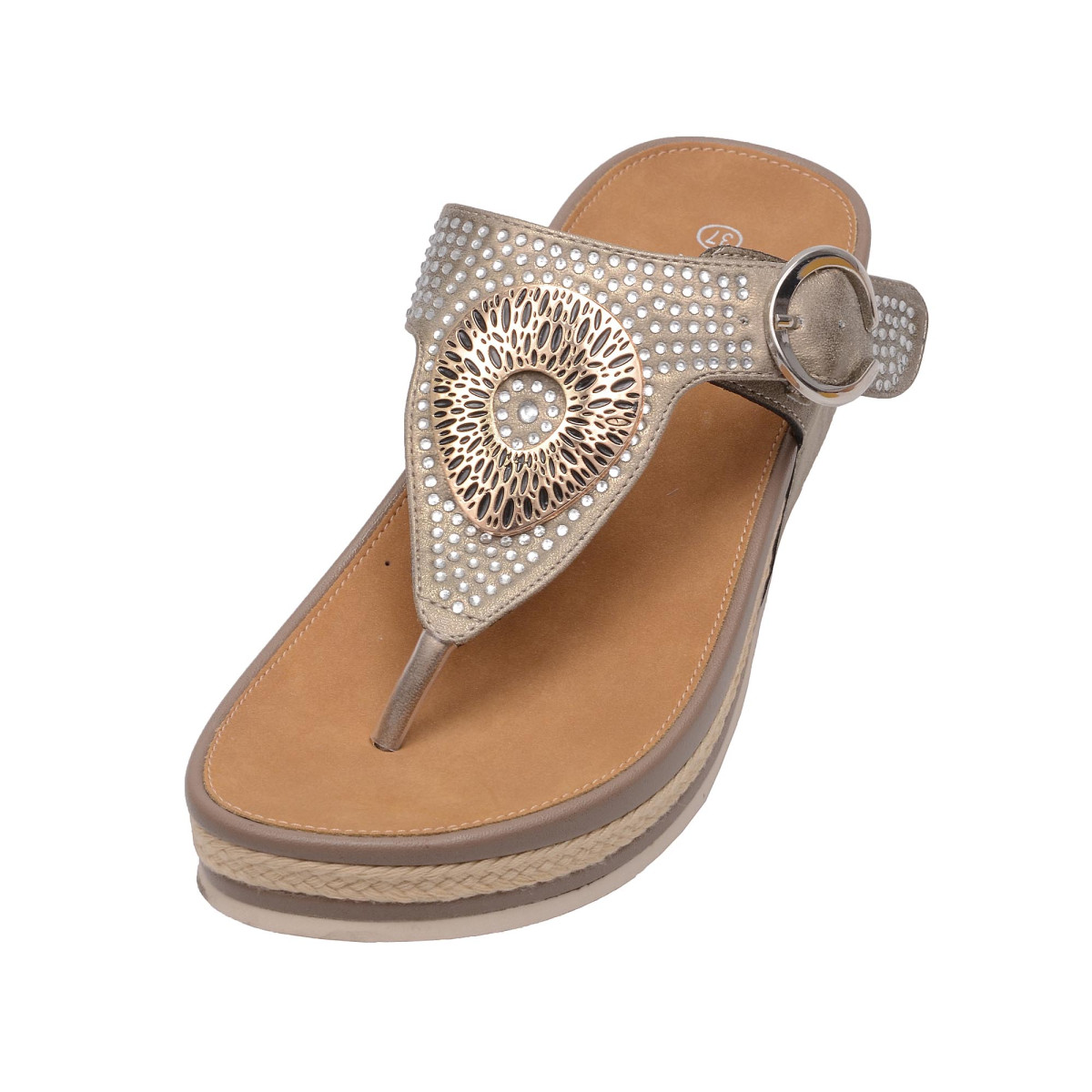 detail Dámská obuv RIEKER V1460/62 BEIGE F/S 7