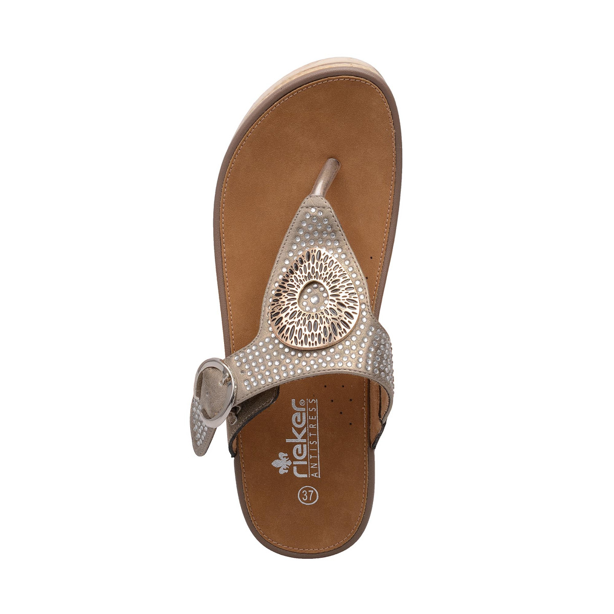 detail Dámská obuv RIEKER V1460/62 BEIGE F/S 7
