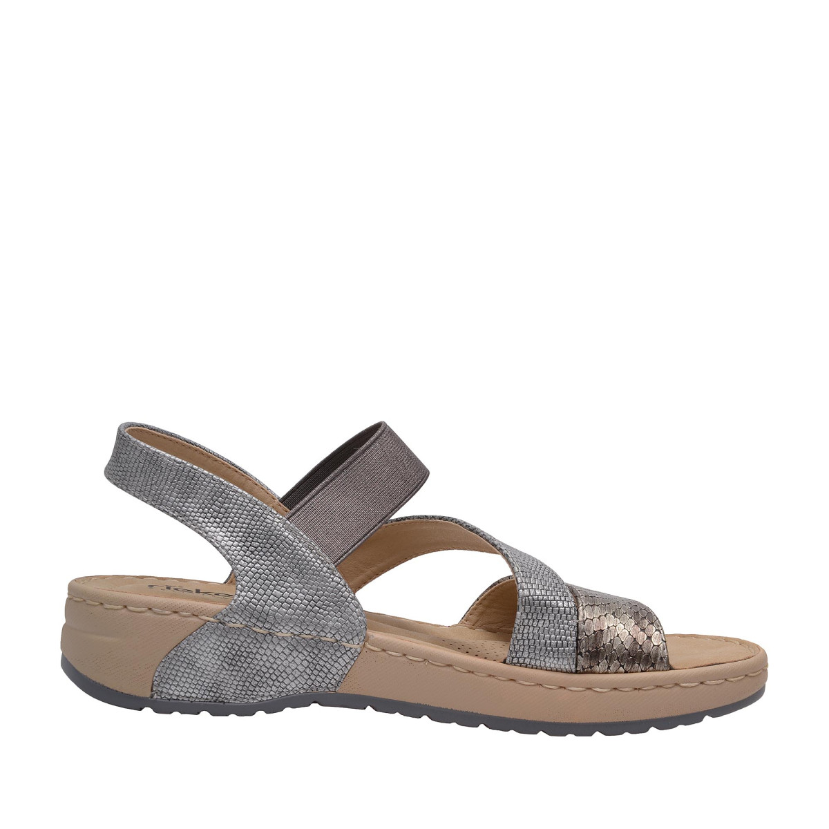 detail Dámská obuv RIEKER V5773/90 METALLIC F/S 7