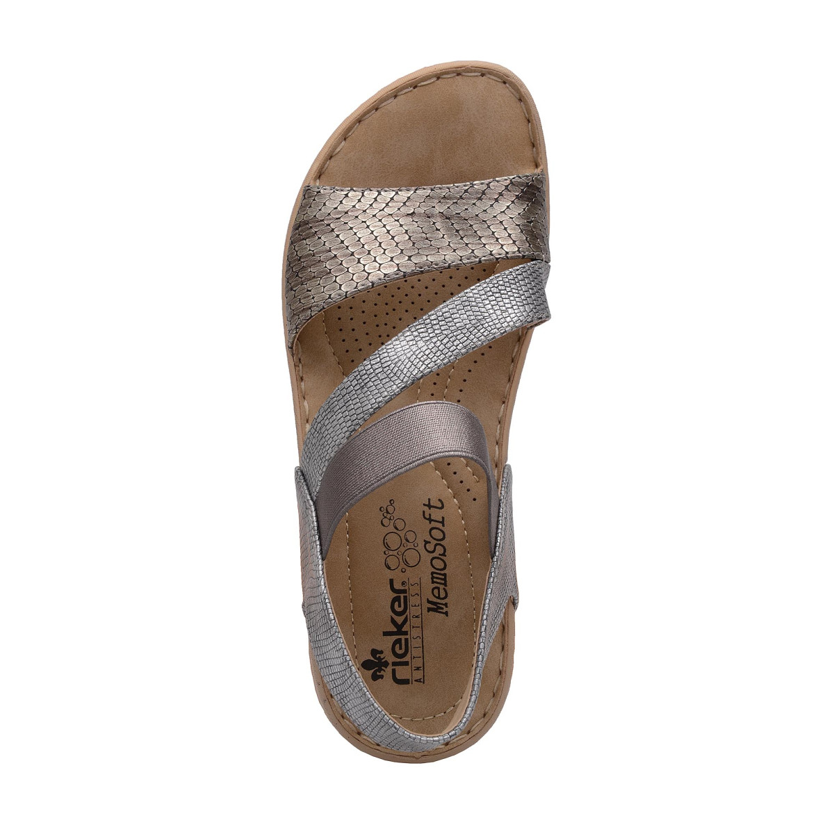 detail Dámská obuv RIEKER V5773/90 METALLIC F/S 7