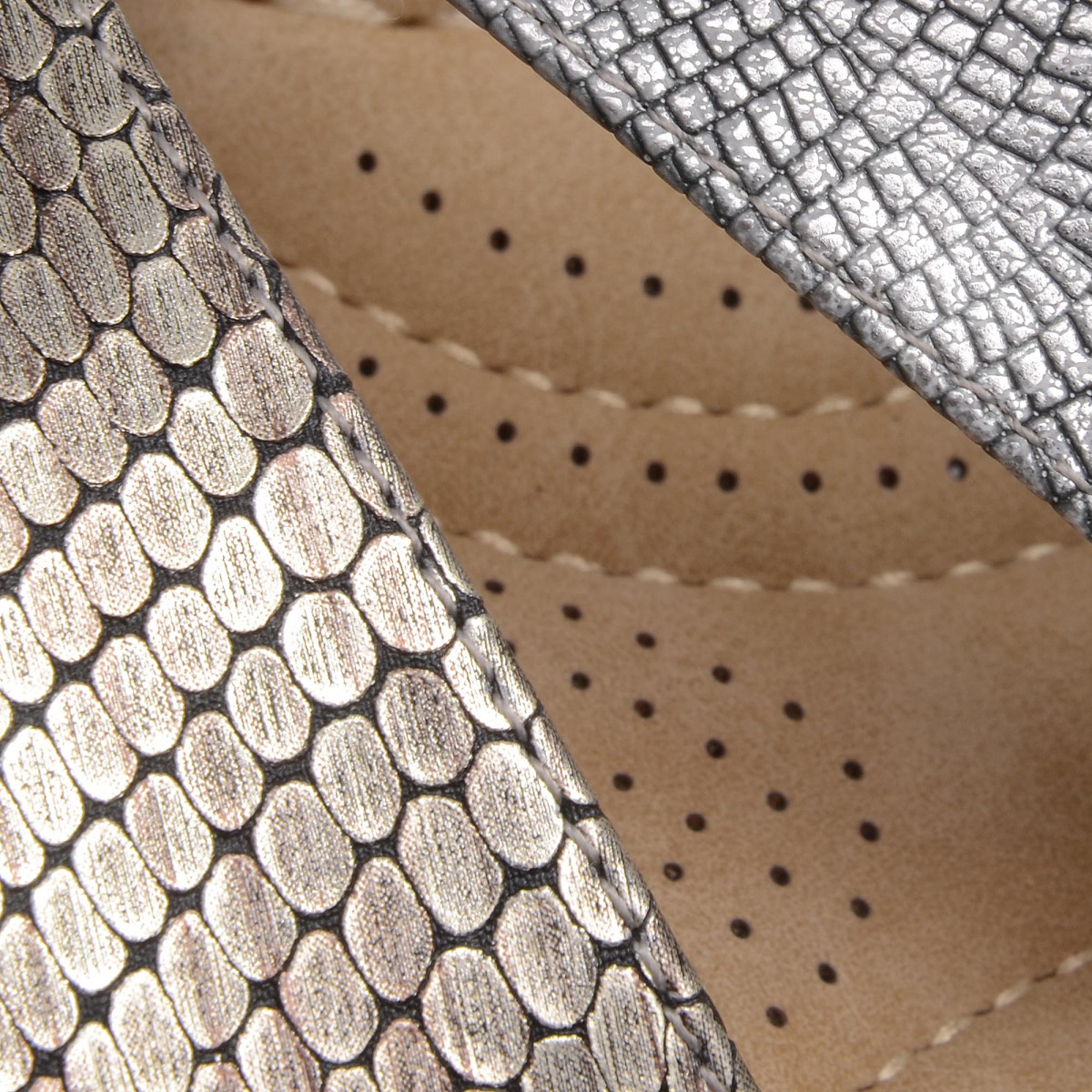 detail Dámská obuv RIEKER V5773/90 METALLIC F/S 7