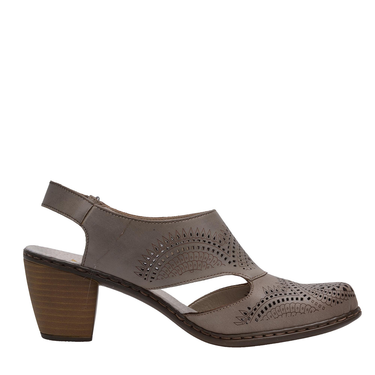 detail Dámská obuv RIEKER 40973/62 BEIGE F/S 7