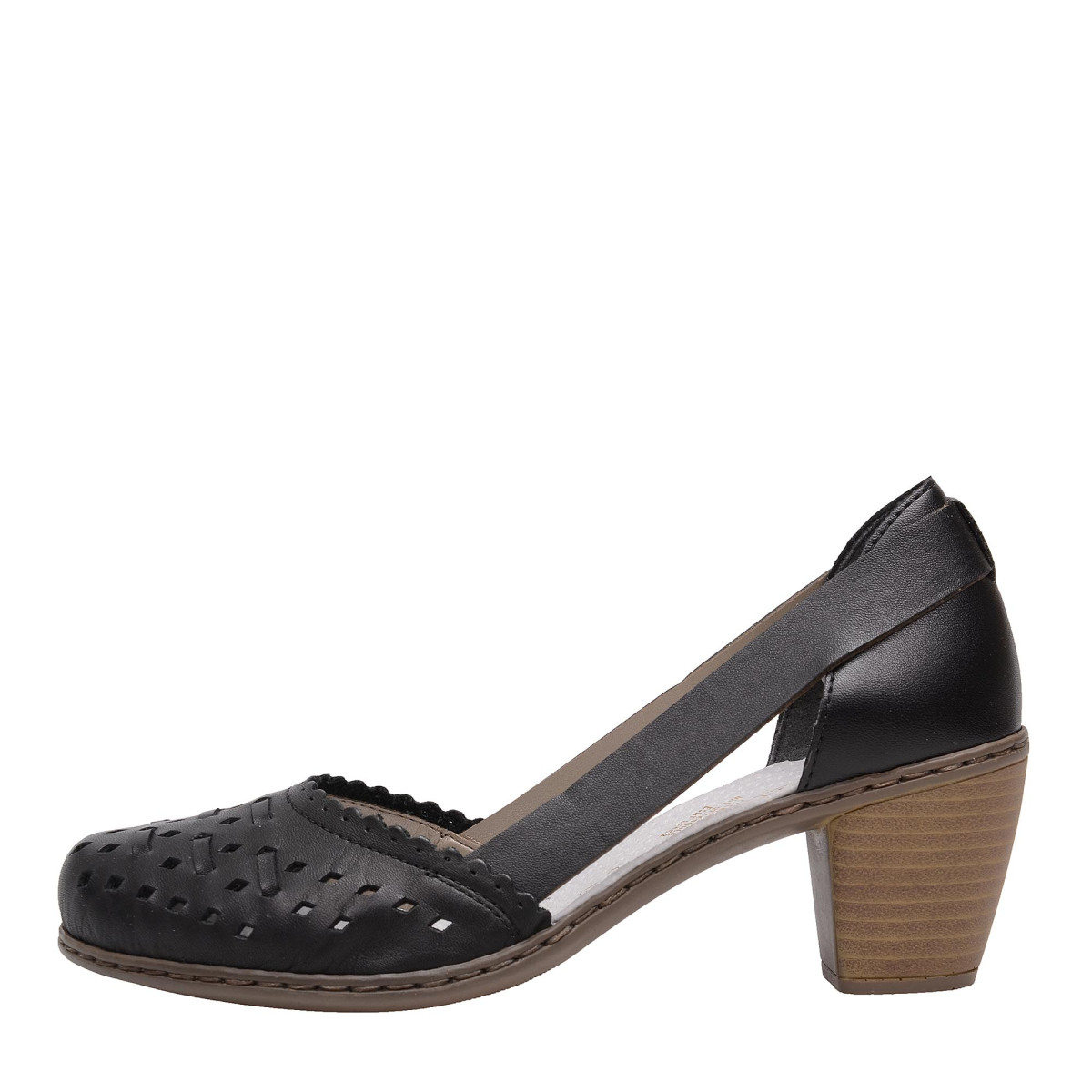 detail Dámská obuv RIEKER 40985/00 SCHWARZ F/S 7