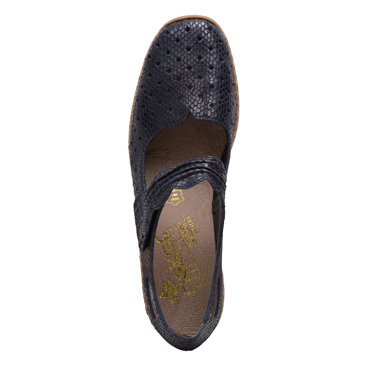 detail Dámská obuv RIEKER 41337/14 BLAU F/S 7