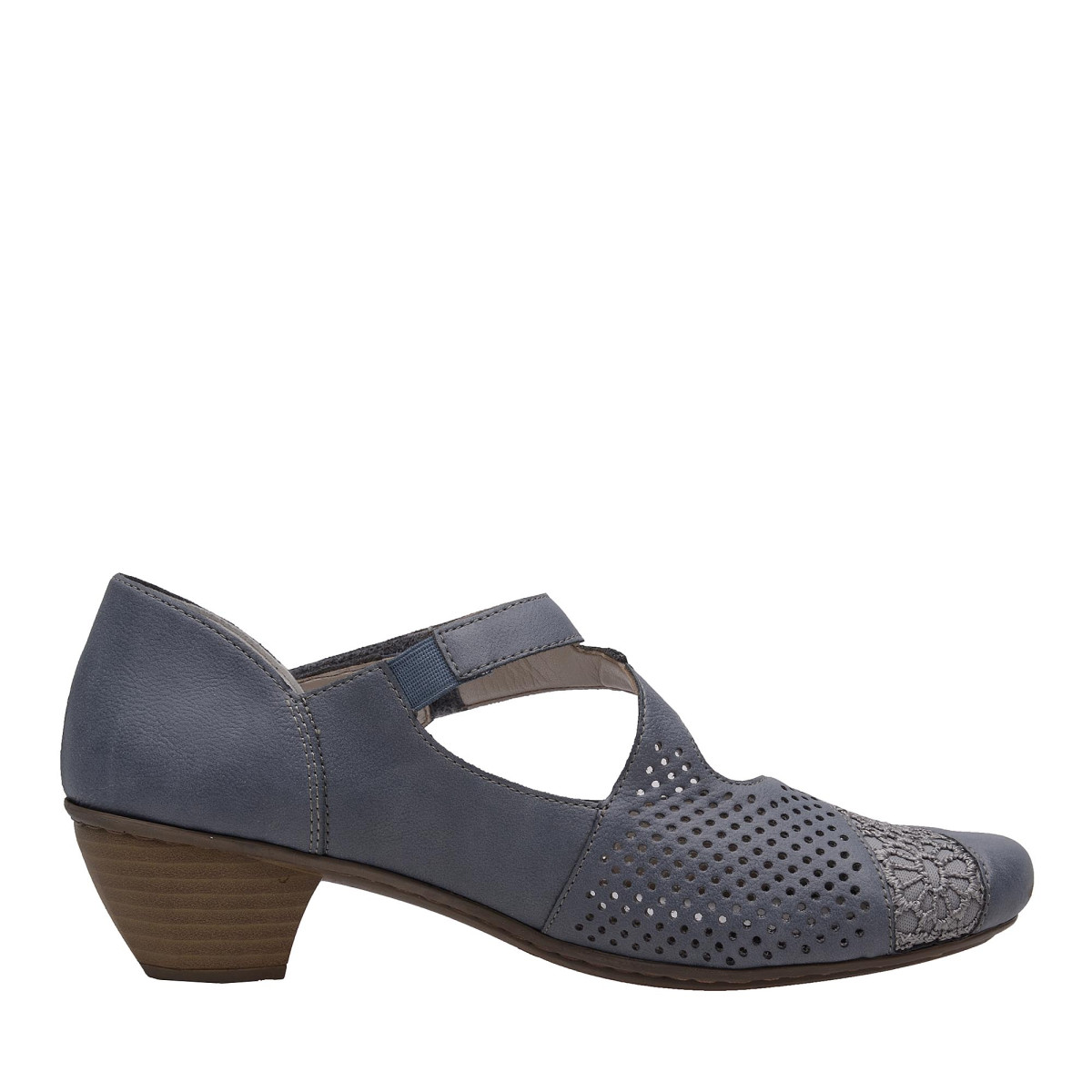 detail Dámská obuv RIEKER 41743/12 BLAU F/S 7