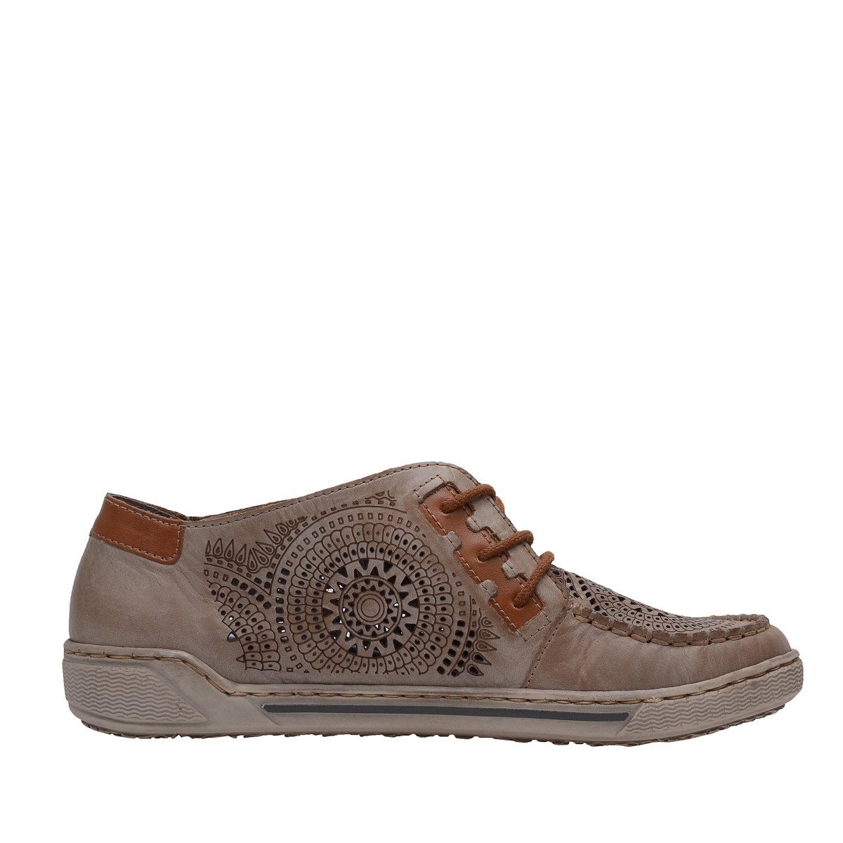 detail Dámská obuv RIEKER 42443/62 BEIGE F/S 7