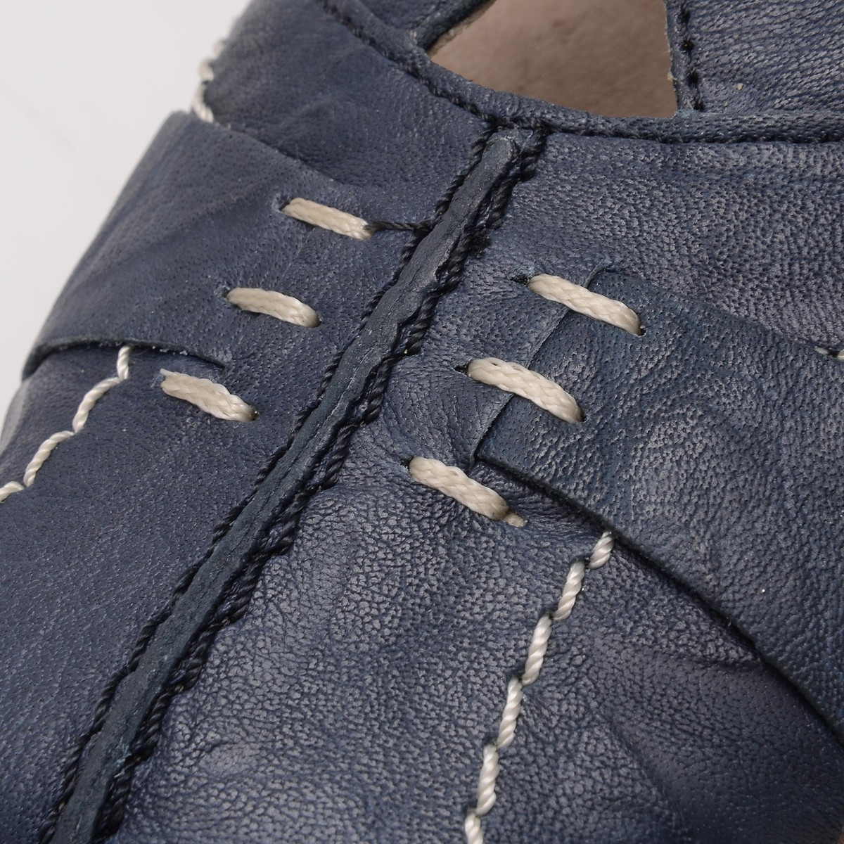 detail Dámská obuv RIEKER 46380/14 BLAU KOMBI F/S 7