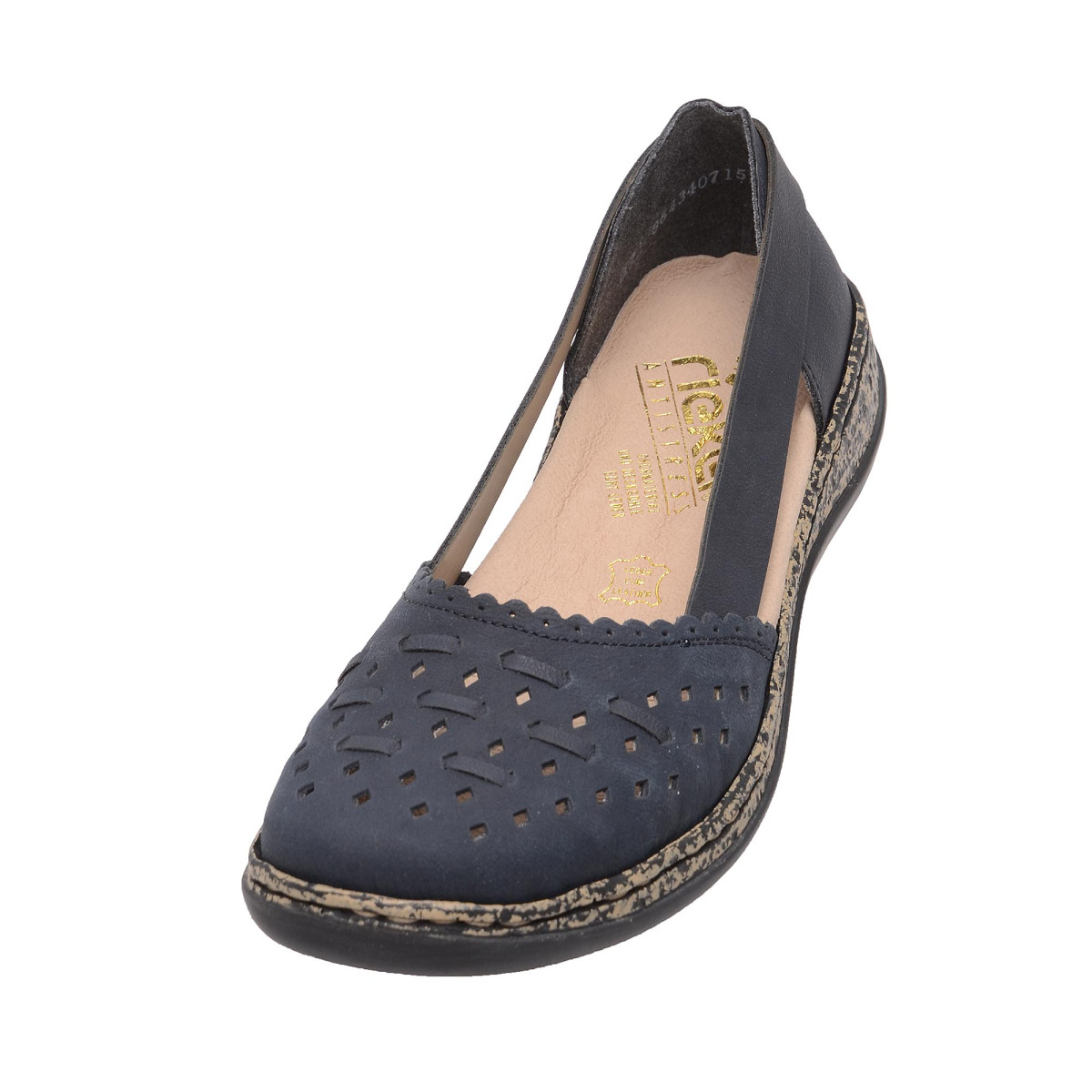 detail Dámská obuv RIEKER 46397/14 BLAU F/S 7