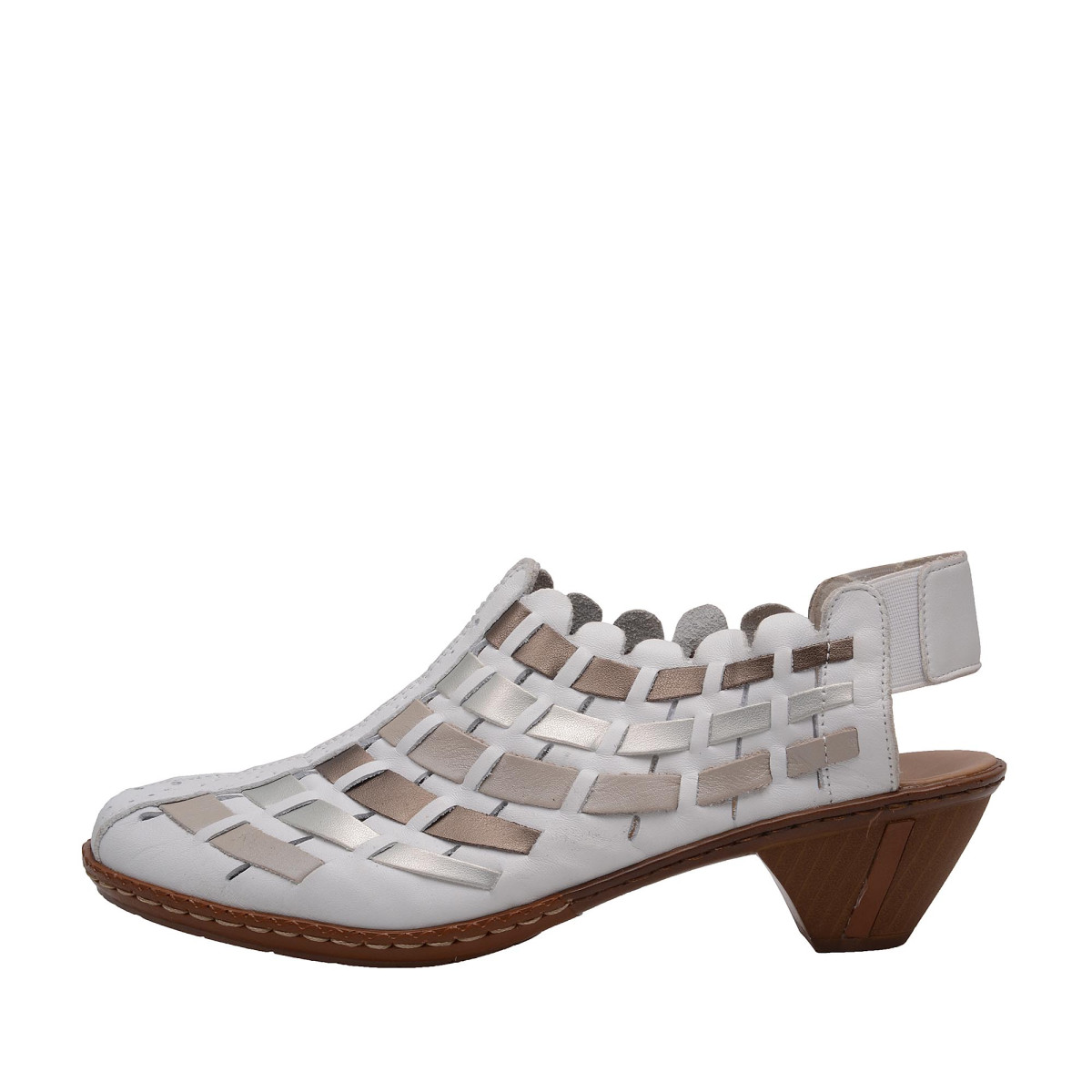 detail Dámská obuv RIEKER 46778/81 WEISS KOMBI F/S 7