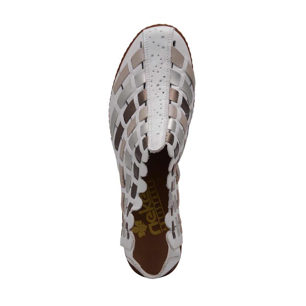 detail Dámská obuv RIEKER 46778/81 WEISS KOMBI F/S 7