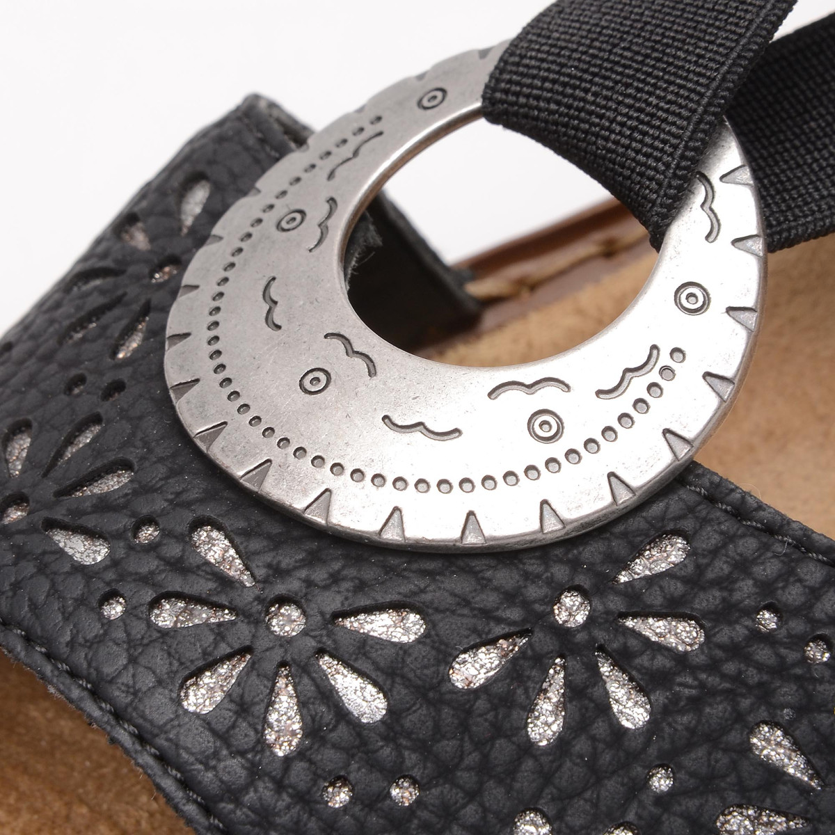 detail Dámská obuv RIEKER 60886/00 SCHWARZ F/S 7