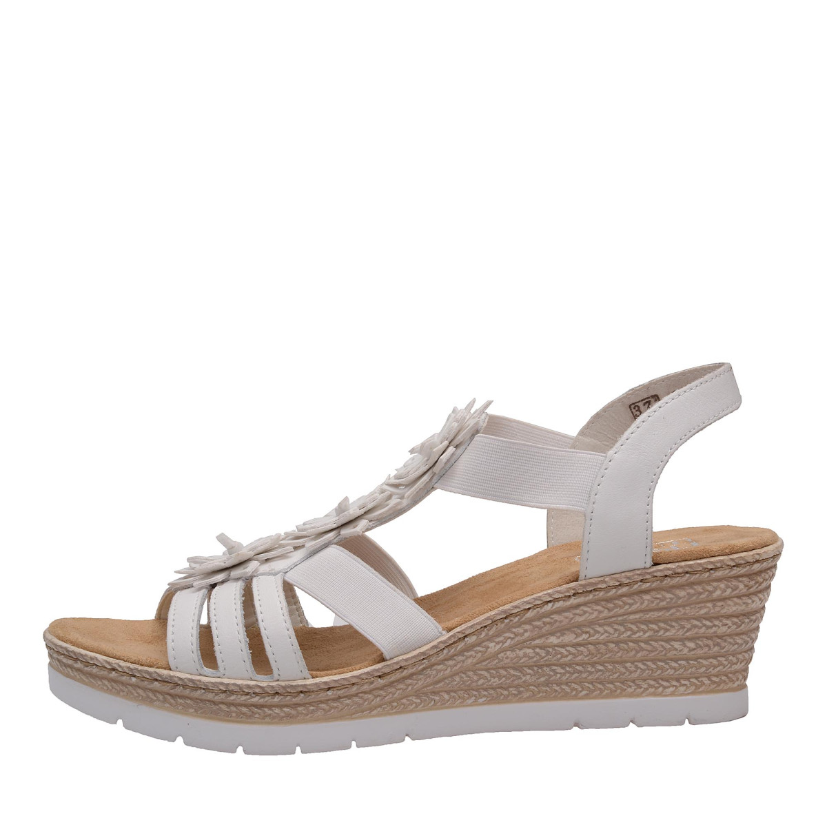 detail Dámská obuv RIEKER 61949/80 WEISS F/S 7