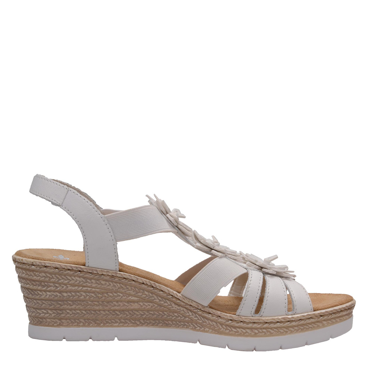 detail Dámská obuv RIEKER 61949/80 WEISS F/S 7