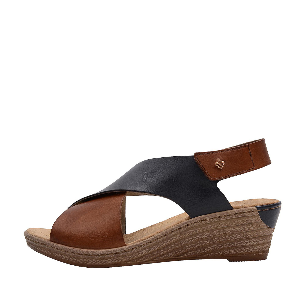 detail Dámská obuv RIEKER 62486/24 BRAUN KOMBI F/S 7